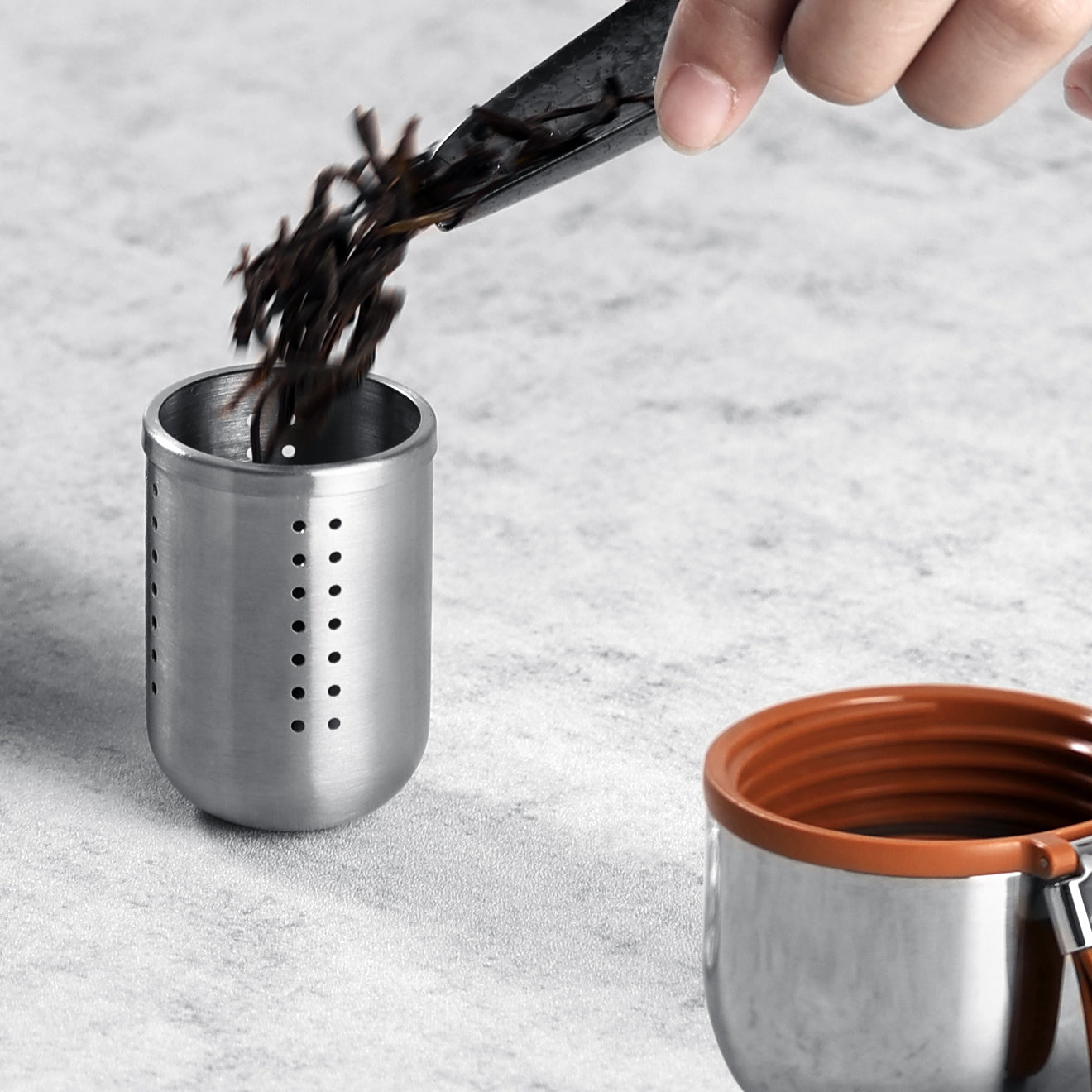 Nomad Transparent Tea Flask (300 ml)