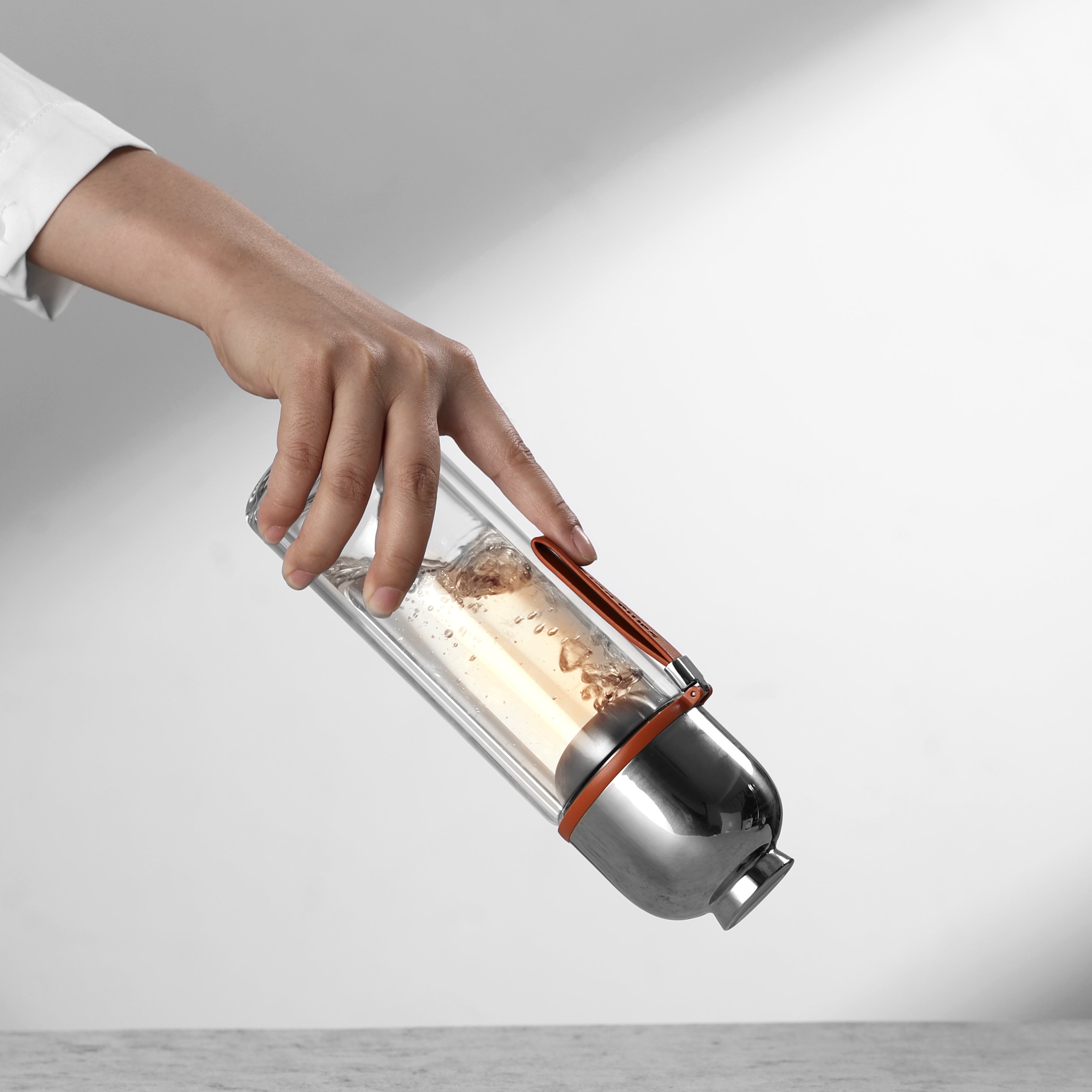 Nomad Transparent Tea Flask (300 ml)