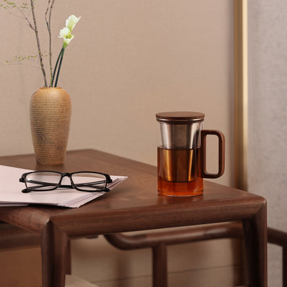 Tea cup Octagon Chestnut (500 ml)