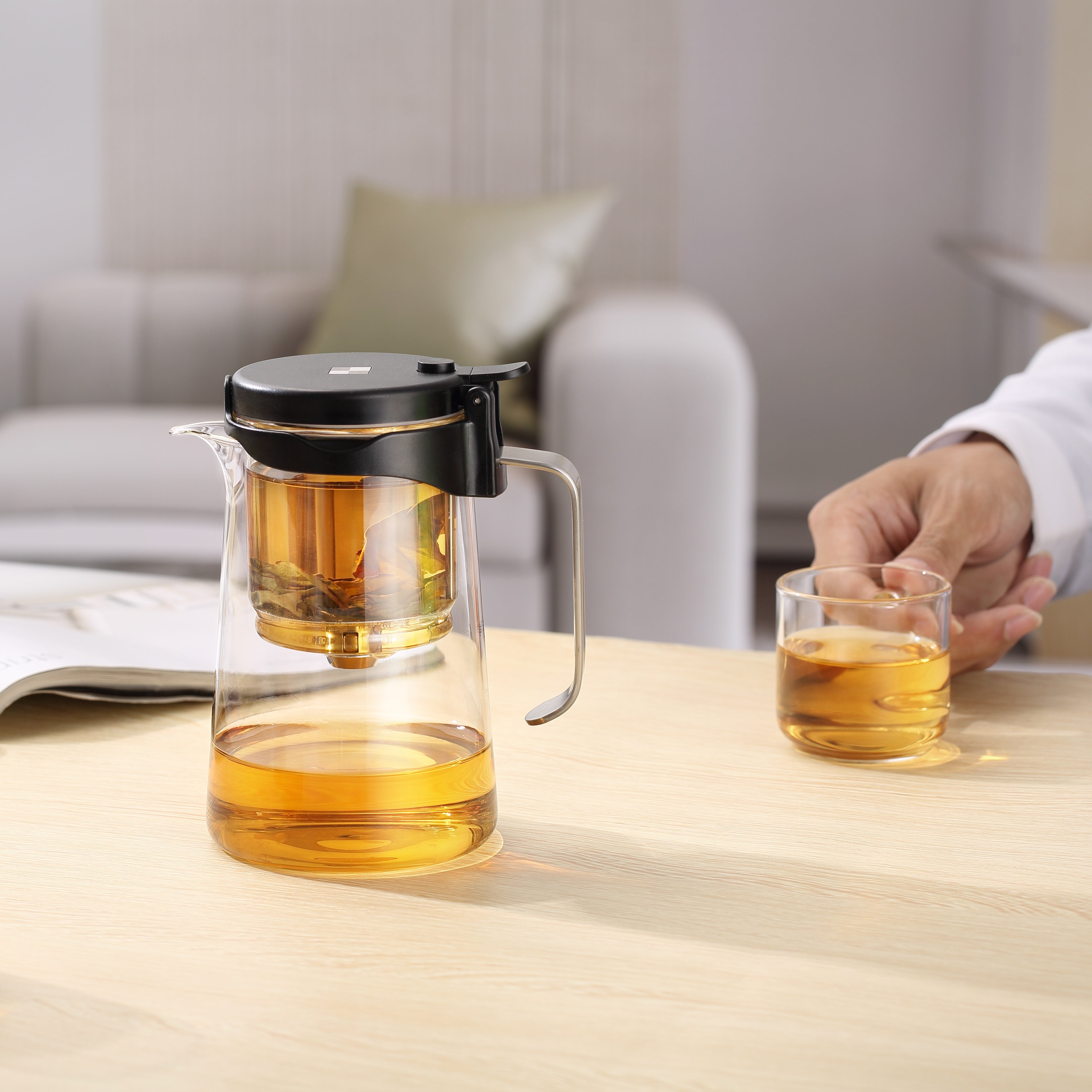 Tea maker Bullet Black (750 ml)