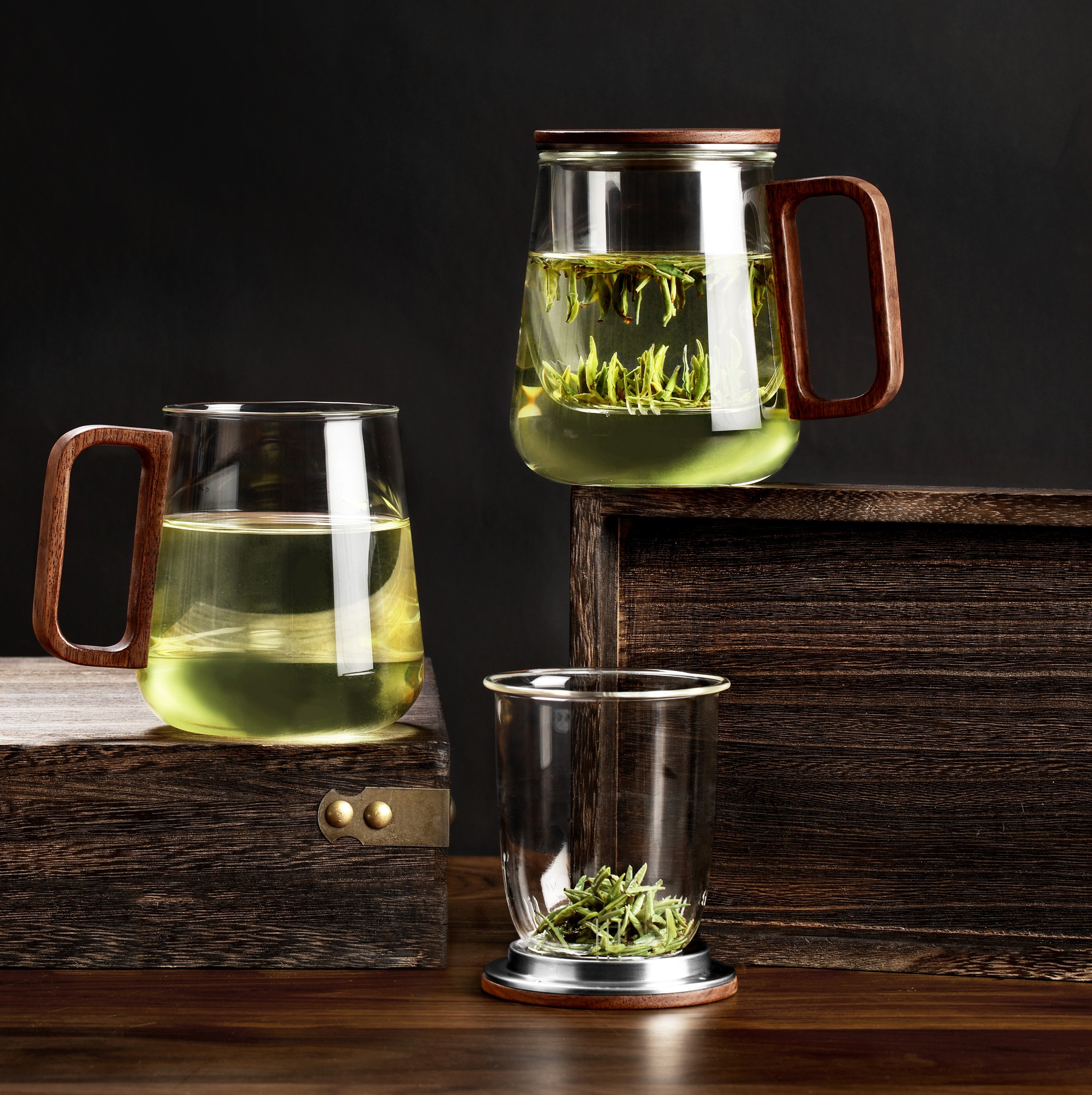 Oval Chestnut Tea Maker (550 ml)