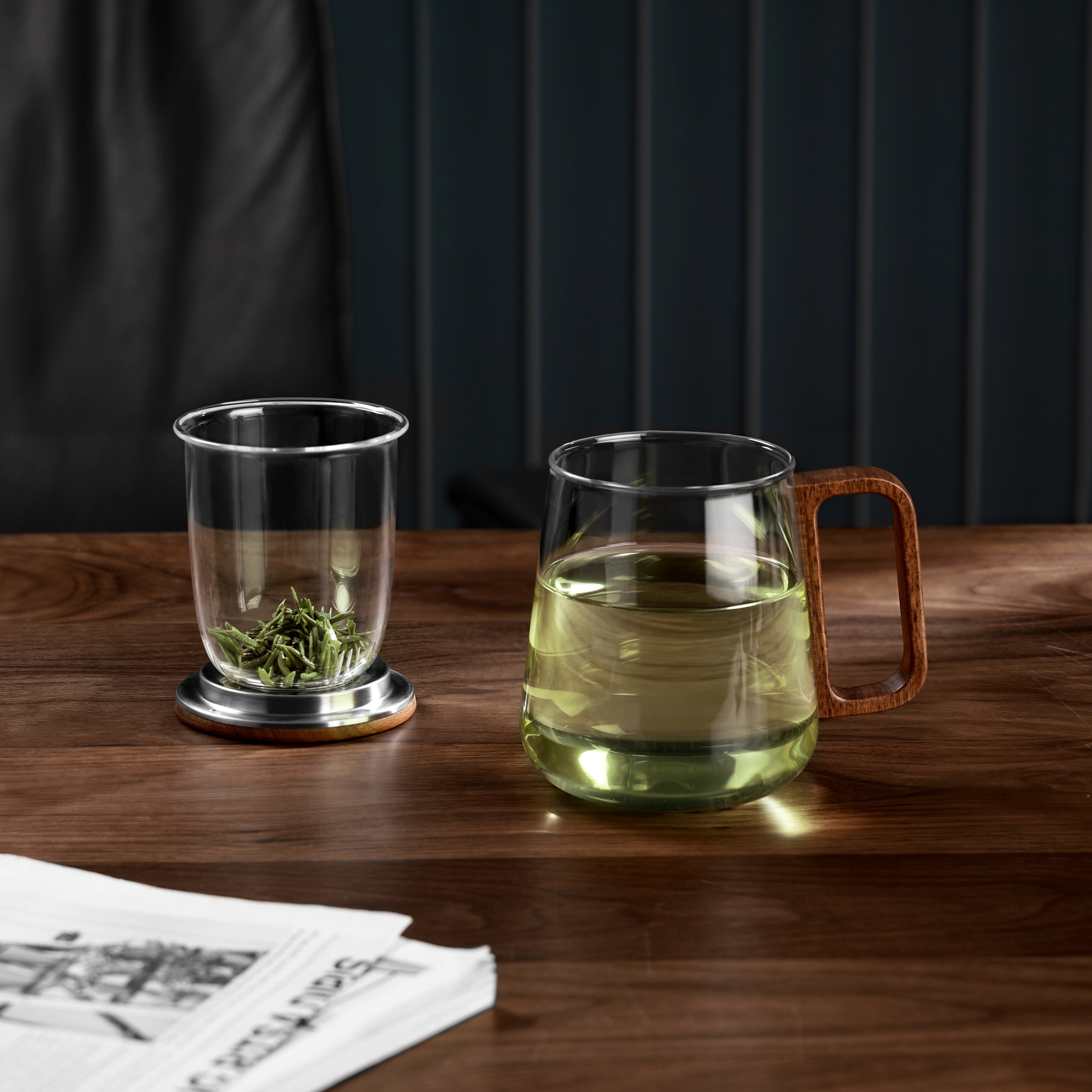 Oval Chestnut Tea Maker (550 ml)