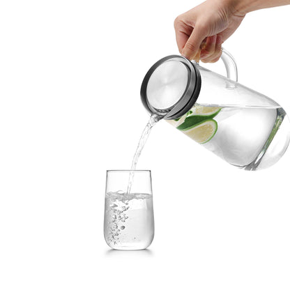 Set - Carafe en Verre Oval (x1) + Verres à Eau Pear (x4) - SAMADOYO